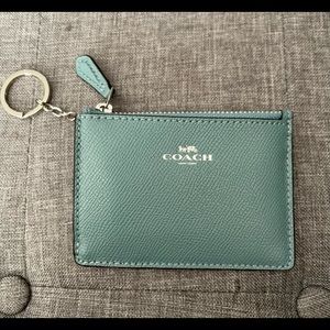 COACH MINI ID CASE - Cloud/Silver